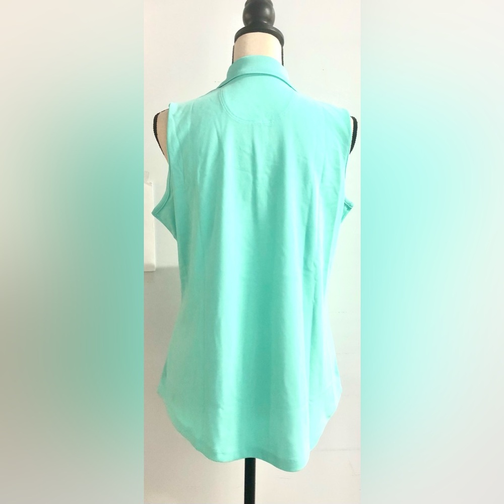 NWT Aqua Sleeveless Golf Shirt - Picture 3 of 10